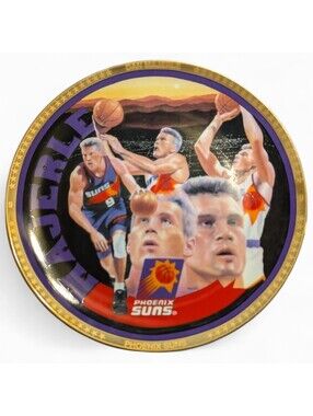 "Thunder Dan" Majerle Phoenix Suns Collector Plate 1993 Sports Impressions COA